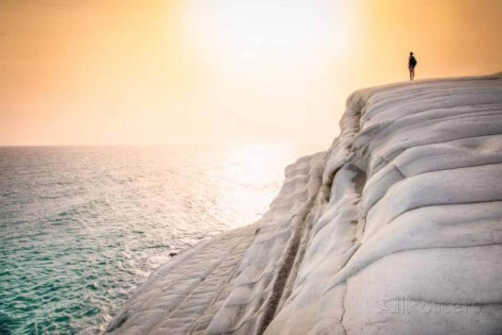 Scala Dei Turchi The White Wall Villa Realmonte Kültér fotó