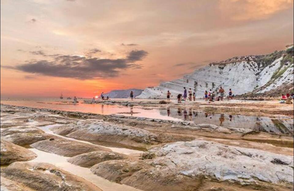 Scala Dei Turchi The White Wall Villa Realmonte Kültér fotó